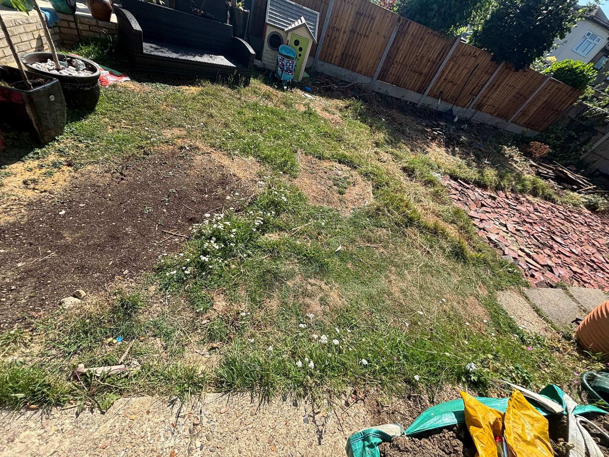 Castlepave Smooth Driveway with Fencing before photo 5